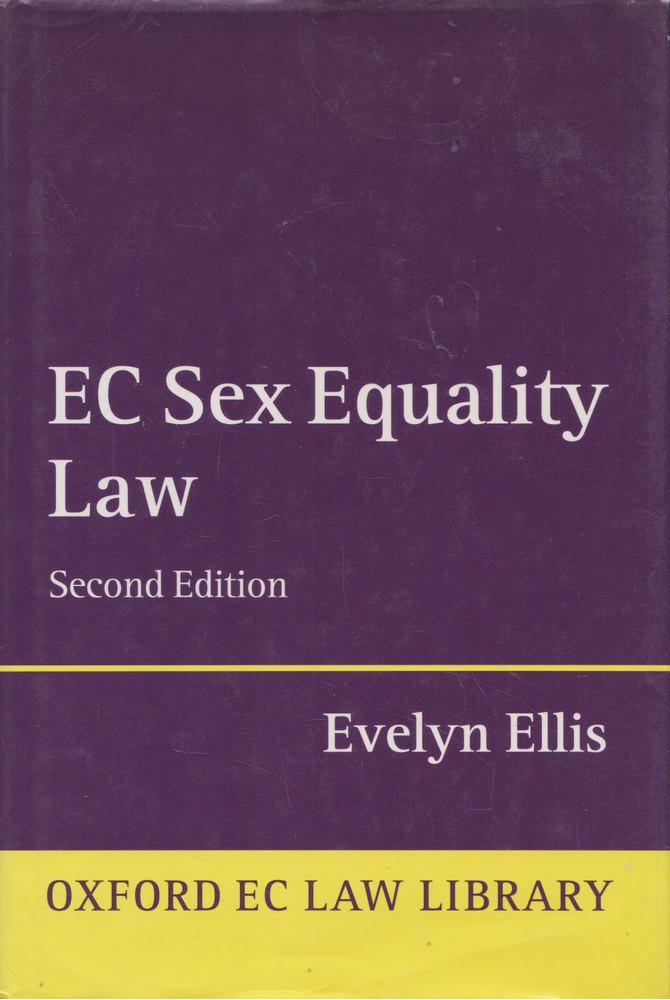 Evelyn Ellis - EC Sex Equality Law [antikvár]