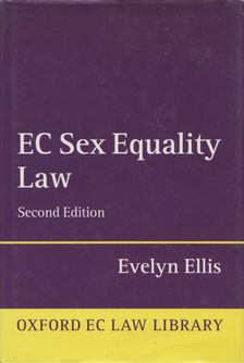 Evelyn Ellis - EC Sex Equality Law [antikvár]