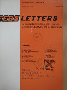 C. Luchinat - Febs Letters Volume 87, Number 1-2./Volume 88, Number 1-2. [antikvár]