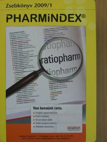 Pharmindex zsebkönyv 2009/1 [antikvár]