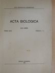Bagi I. - Acta Biologica Tomus XXXVI. Fasciculi 1-4. [antikvár]