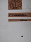 Balázs János - Nyelvpedagógiai írások IX. [antikvár]