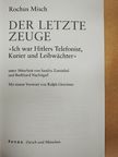 Rochus Misch - Der letzte Zeuge [antikvár]