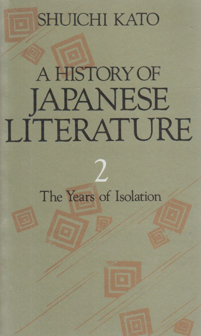 Shuichi Kato - A History of Japanese Literature II. [antikvár]