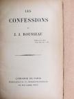 J.-J. Rousseau - Les confessions [antikvár]