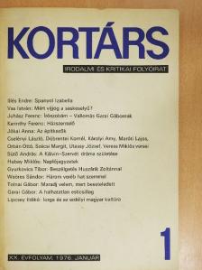 Cselényi László - Kortárs 1976. január [antikvár]
