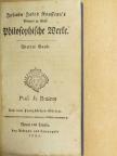 Jean-Jacques Rousseau - Johann Jakob Rousseau's Philosophische Werke IV. (gótbetűs) [antikvár]