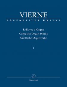 VIERNE - SAEMTLICHE ORGELWERKE I 1ére SYMPHONIE OP.14 (1899) HERAUSG. VON HELGA SCHAUERTE-MAUBOUNET