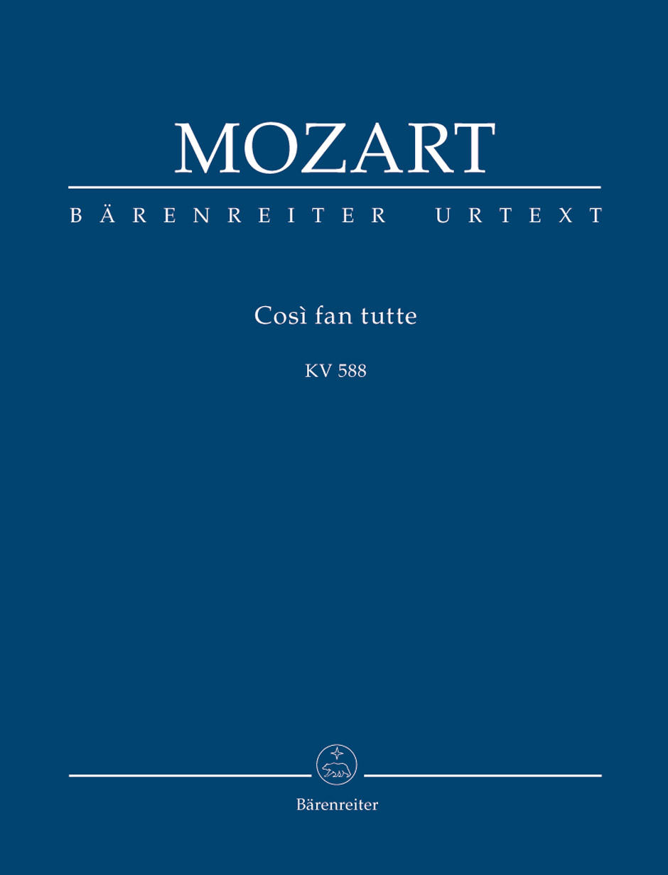 MOZART, W,A, - COSI FAN TUTTE KV 588 TASCHENPARTITUR URTEXT (FERGUSON/REHM)