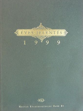 Éves jelentés 1999 [antikvár]