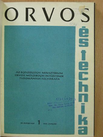 Dános Ottó - Orvos és technika 1969-1970. (vegyes számok) (11 db) [antikvár]