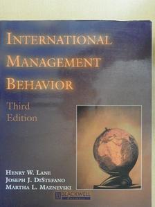 Henry W. Lane - International Management Behavior [antikvár]