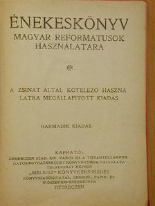 Énekeskönyv [antikvár]