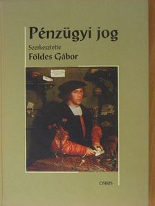 Bodnár Zoltán - Pénzügyi jog [antikvár]