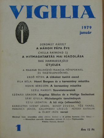 Bálint Endre - Vigilia 1979. január [antikvár]