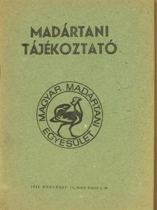 Boros Emil - Madártani tájékoztató 1984. április-május-június [antikvár]