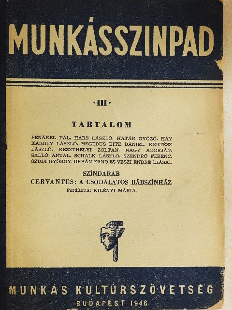 Cervantes - Munkásszinpad III. [antikvár]