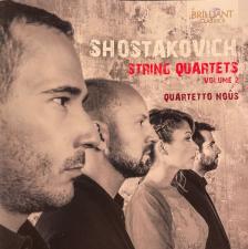 SHOSTAKOVICH - STRING QUARTETS VOL2. CD QUARTETTO NOUS