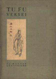 Tu Fu - Tu Fu versei [antikvár]