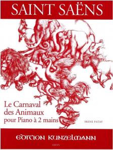 SAINT -SAENS - LE CARNAVAL DES ANIMAUX POUR PIANO A 2 MAINS (IRENE PATAY)