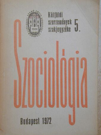 Szociológia [antikvár]