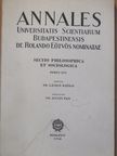Dr. László Mátrai - Annales Universitatis Scientiarum Budapestinensis de Rolando Eötvös nominatae 14/1980. [antikvár]