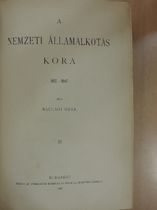 Ballagi Géza - A magyar nemzet története IX. [antikvár]