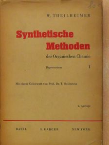 W. Theilheimer - Synthetische Methoden der Organischen Chemie [antikvár]