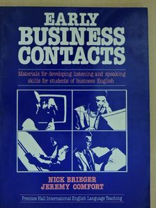 Jeremy Comfort - Early Business Contacts [antikvár]