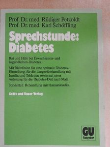 Prof. Dr. Med. Karl Schöffling - Sprechstunde: Diabetes [antikvár]