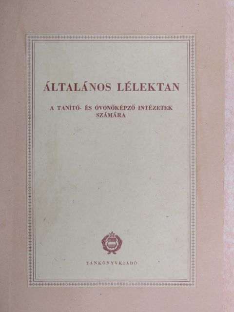 Dr. Kardos Lajos - Általános lélektan [antikvár]