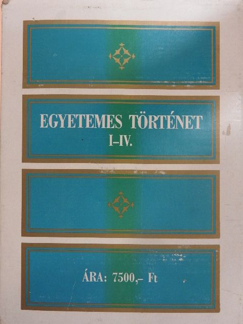 Altheim Ferenc - Egyetemes történet I-IV. [antikvár]