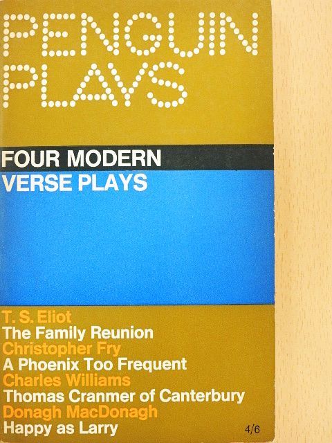 Charles Williams - Four Modern Verse Plays [antikvár]