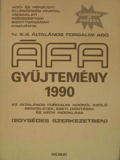 ÁFA gyűjtemény 1990 [antikvár]