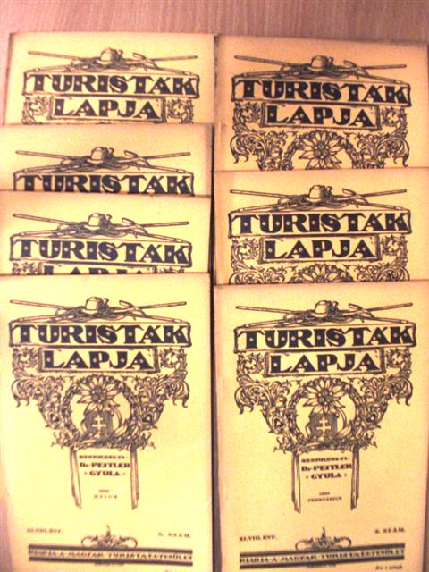 Dr. Zsembery Gyula - Turisták lapja 1936. (nem teljes évfolyam) [antikvár]