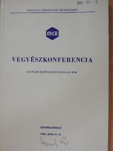 Vegyészkonferencia [antikvár]