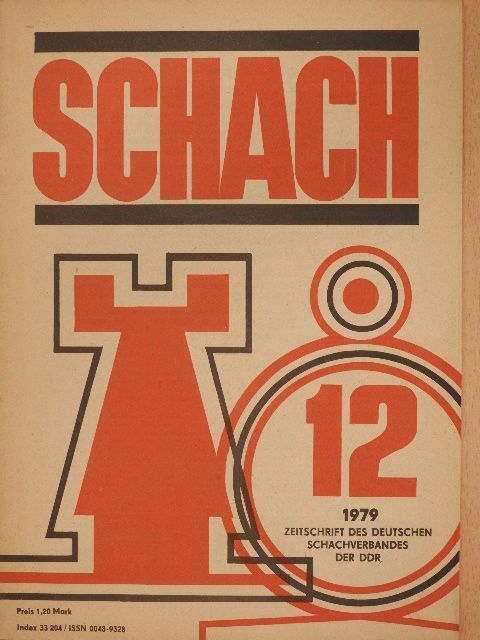 Hans Platz - Schach Dezember 1979 [antikvár]