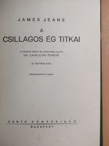 James Jeans - A csillagos ég titkai [antikvár]