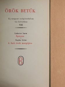 Lakatos Imre - Örök betűk VIII. [antikvár]