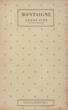 GIDE, ANDRÉ - Montaigne legszebb lapjai [antikvár]