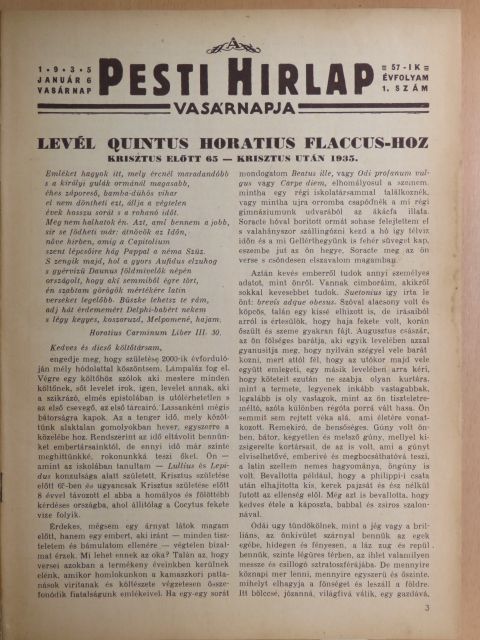 Forgács Antal - A Pesti Hirlap Vasárnapja 1935. (nem teljes évfolyam)/A Pesti Hirlap Divatlapja I-II. [antikvár]