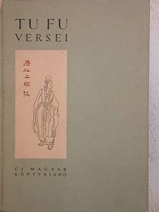 Tu Fu - Tu Fu versei [antikvár]