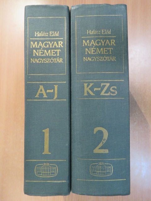 Halász Előd - Magyar-német nagyszótár 1-2. [antikvár]
