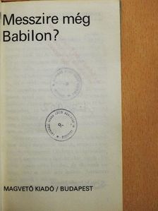 Jennifer Johnston - Messzire még Babilon? [antikvár]