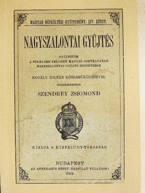 Nagyszalontai gyüjtés [antikvár]