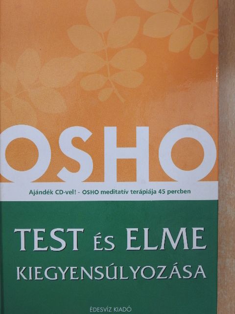 Osho - Test és elme kiegyensúlyozása - CD-vel [antikvár]