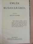 Emlék Budavárából [antikvár]