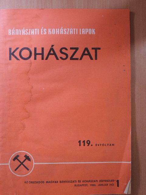 Buza Gábor - Bányászati és Kohászati Lapok - Kohászat/Öntöde 1986. január [antikvár]