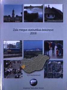 Zala megye statisztikai évkönyve 2008 - CD-vel [antikvár]