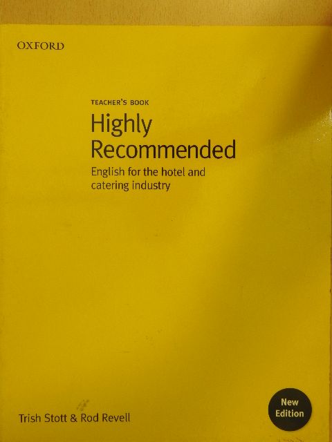 Rod Revell - Highly Recommended - Teacher's Book [antikvár]